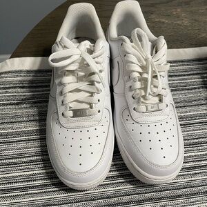 Nike Air Force 1 Shoes White Size 8.5